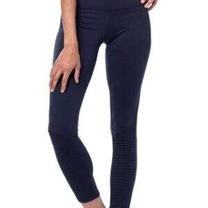 Thread 4 Thought Minx Moto Navy Blue Legging Size M